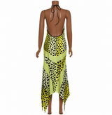 “SIENNA” WILD PRINT MAXI DRESS