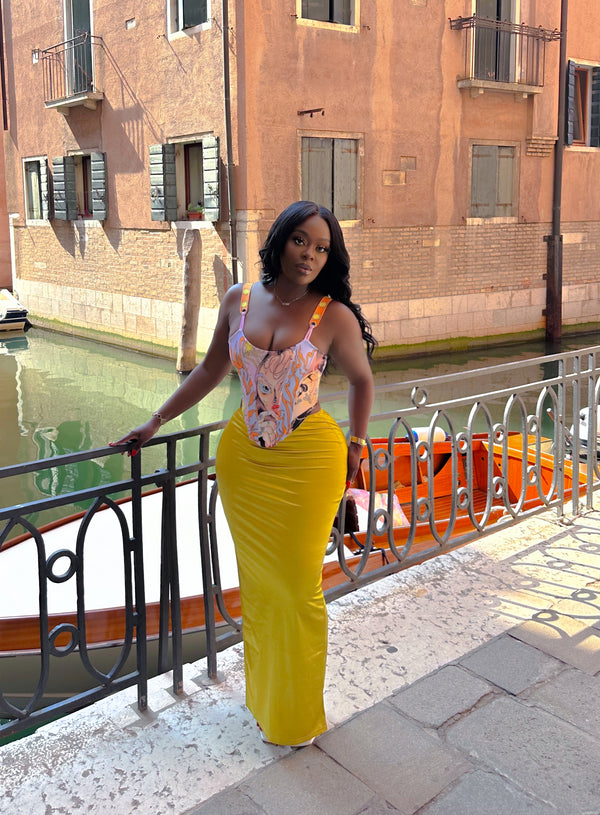 “JANE” SILK SKIRT