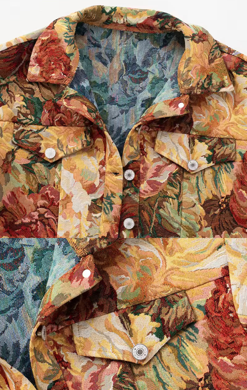 “NINA” FLORAL JACKET