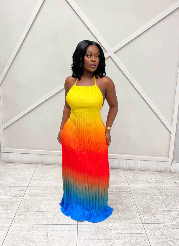 “ISLAND GIRL” MAXI DRESS