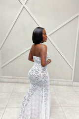 “LACE ME UP” MAXI DRESS