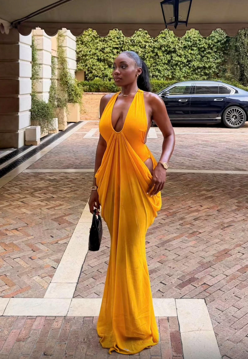 draped maxi dress SOLE” DRAPE – jeneevalabel sling back Size:6 W Faviana 11434 - Long %0D%0AColor%20may%20vary%20due%20to%20lighting%20on%20images