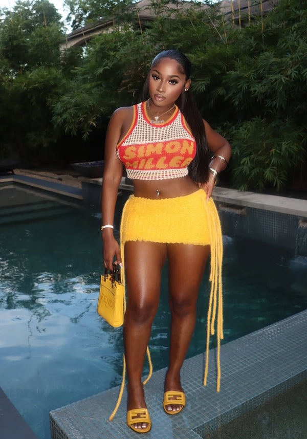 “CELINA” MINI SKIRT