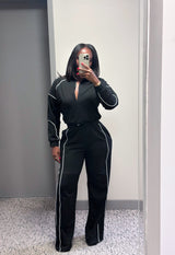 “MYA” CONTRAST TWO PIECE SET (S-XL)