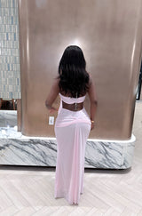 “AURA” MAXI DRESS - PINK