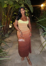 “MONTANA” SUNSET MIDI DRESS (S-XL)