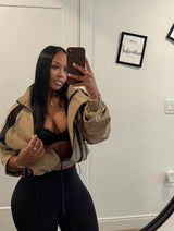 “AMINA” BOMBER JACKET (PRE-ORDER SHIPS-OCT 12)