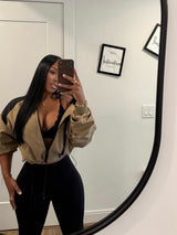 “AMINA” BOMBER JACKET (PRE-ORDER SHIPS-OCT 12)