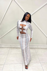 “ASHLEY” CUT-OUT DRESS