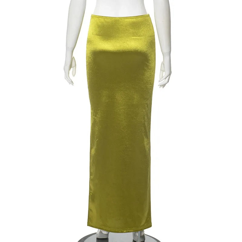 “JANE” SILK SKIRT
