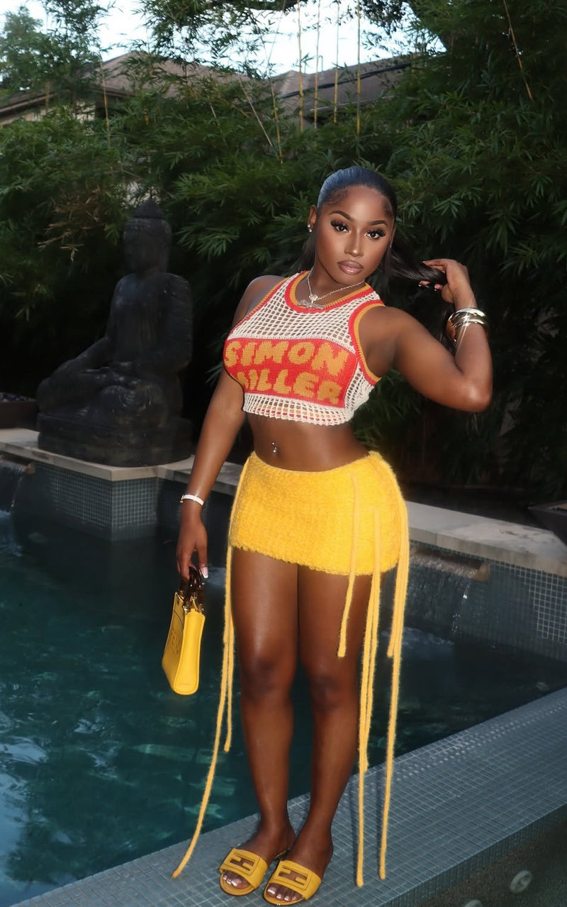 “CELINA” MINI SKIRT