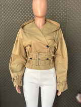 “MONAMI” CROP JACKET (PRE-ORDER SHIP NOV 10)
