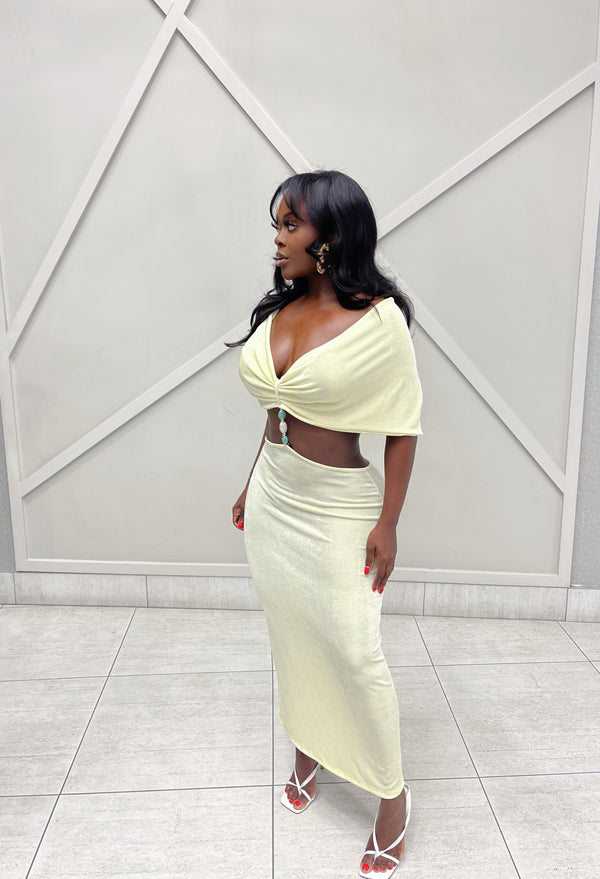 “JODI” CUT-OUT MAXI DRESS