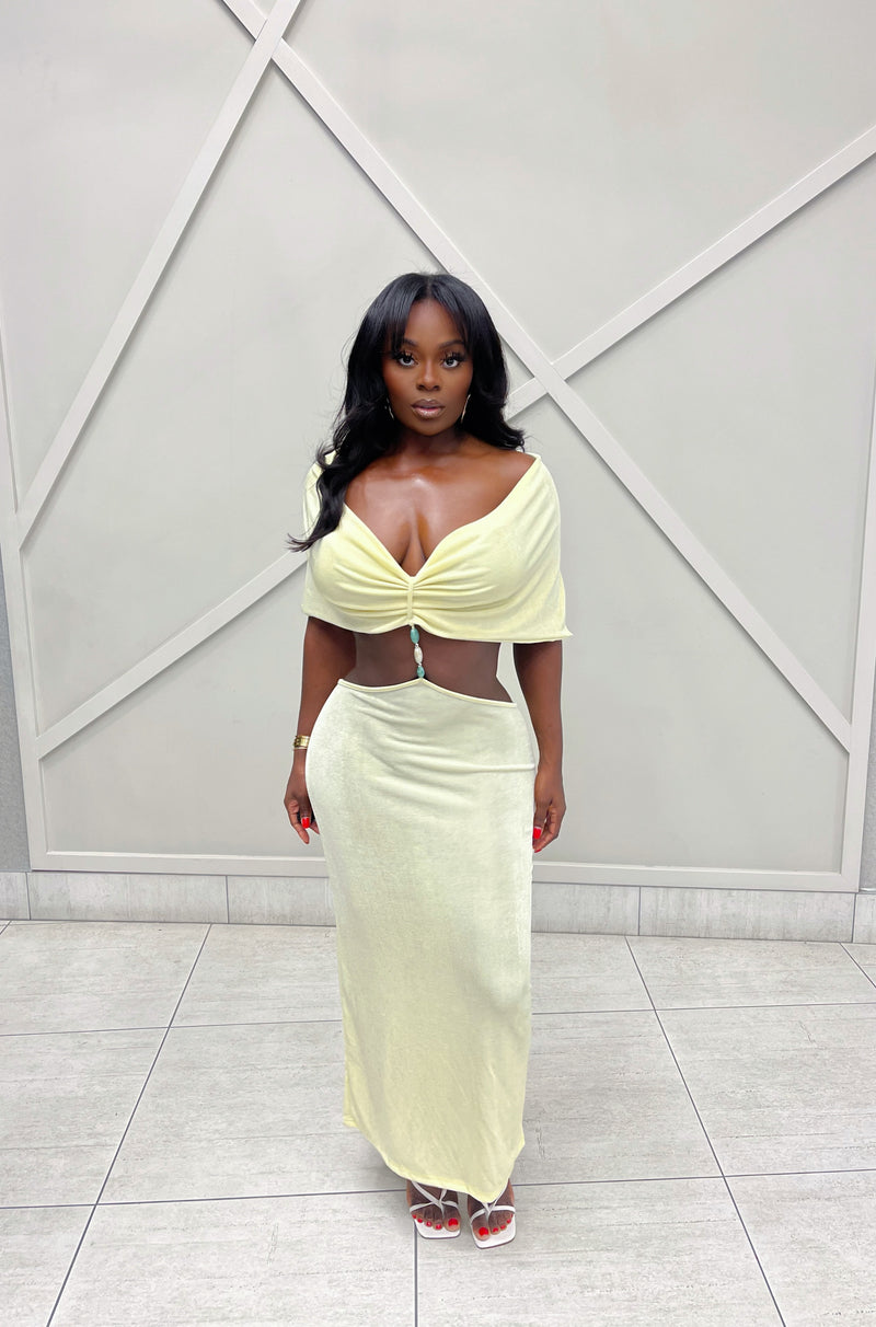 “JODI” CUT-OUT MAXI DRESS