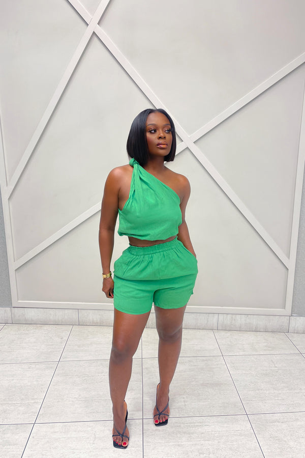 “ATIA” TWO PIECES SET- GREEN
