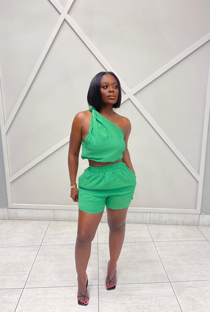 “ATIA” TWO PIECES SET- GREEN