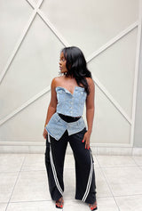 “LILLY” PATCHWORK PANTS (S-XL)