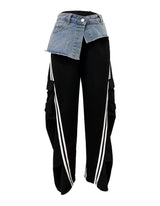 “LILLY” PATCHWORK PANTS (S-XL)