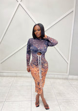 “YOLISA” MESH DRESS