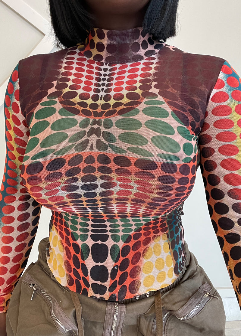 “BROOKLYN” MESH TOP