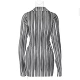 “MAZI STRIPE” SKIRT SET