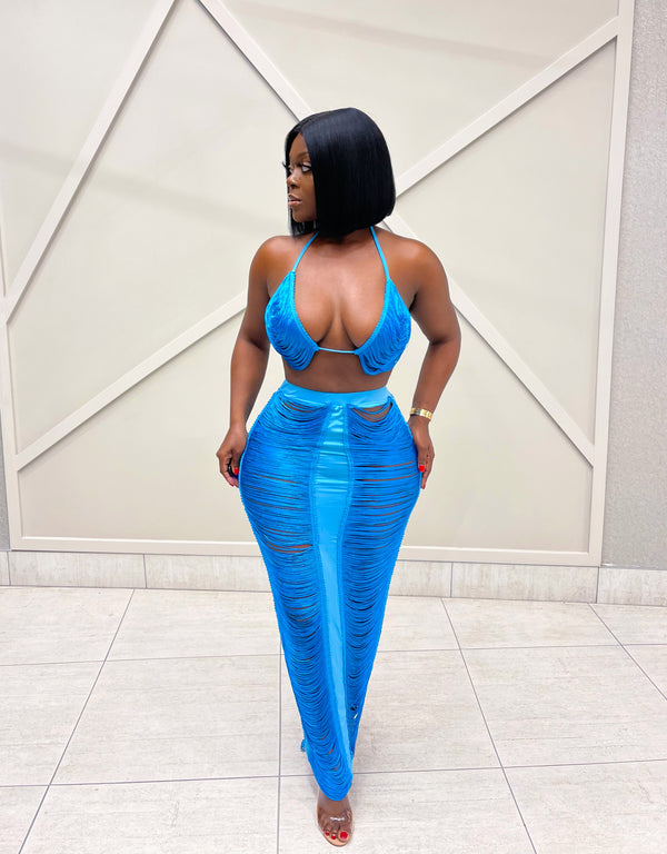 “VACAY READY” TWO PIECE SET (S-XL)
