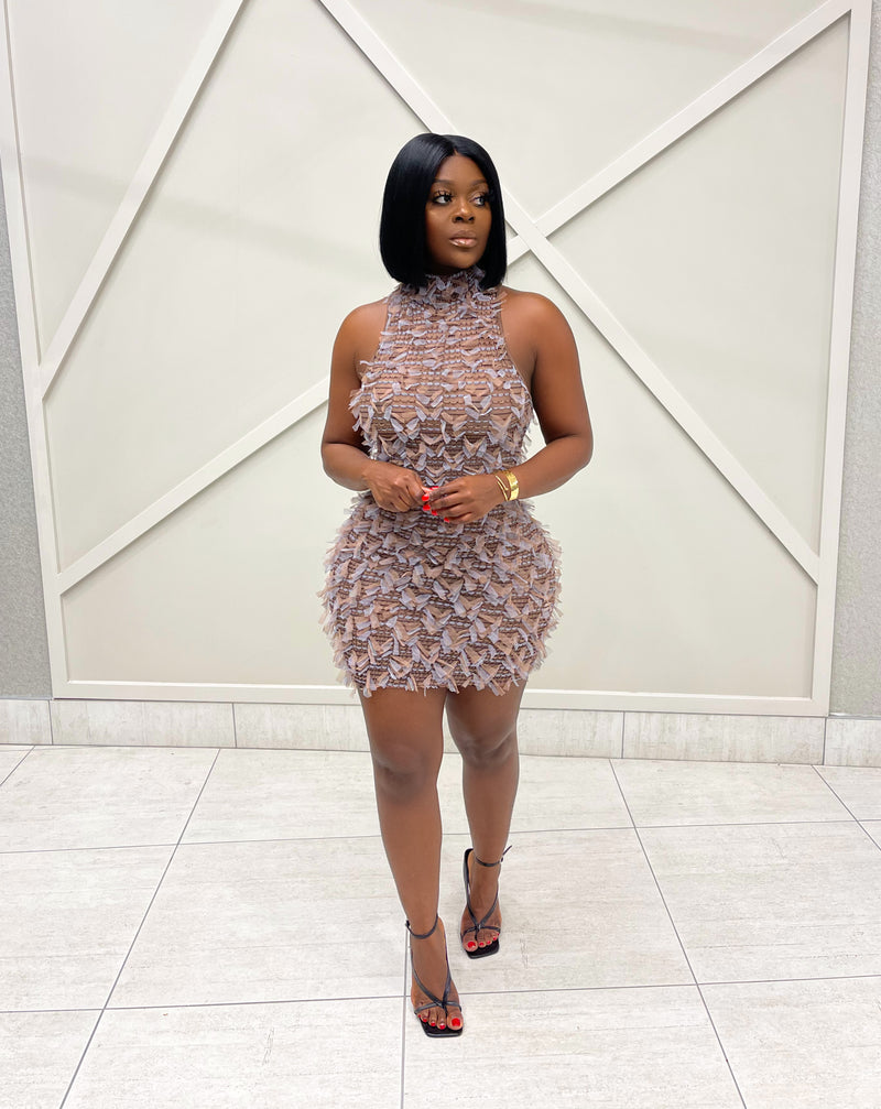 “MOCHA MAMI” DRESS