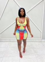 “BODY PARTY” SKIRT SET