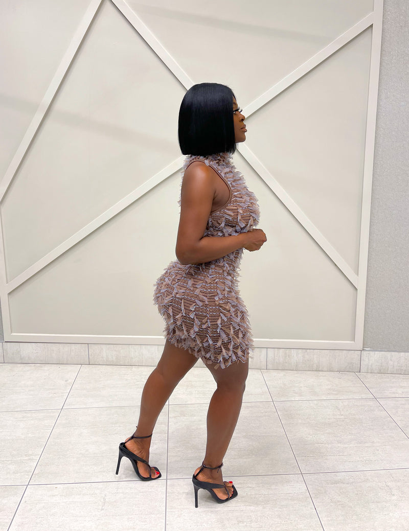 “MOCHA MAMI” DRESS